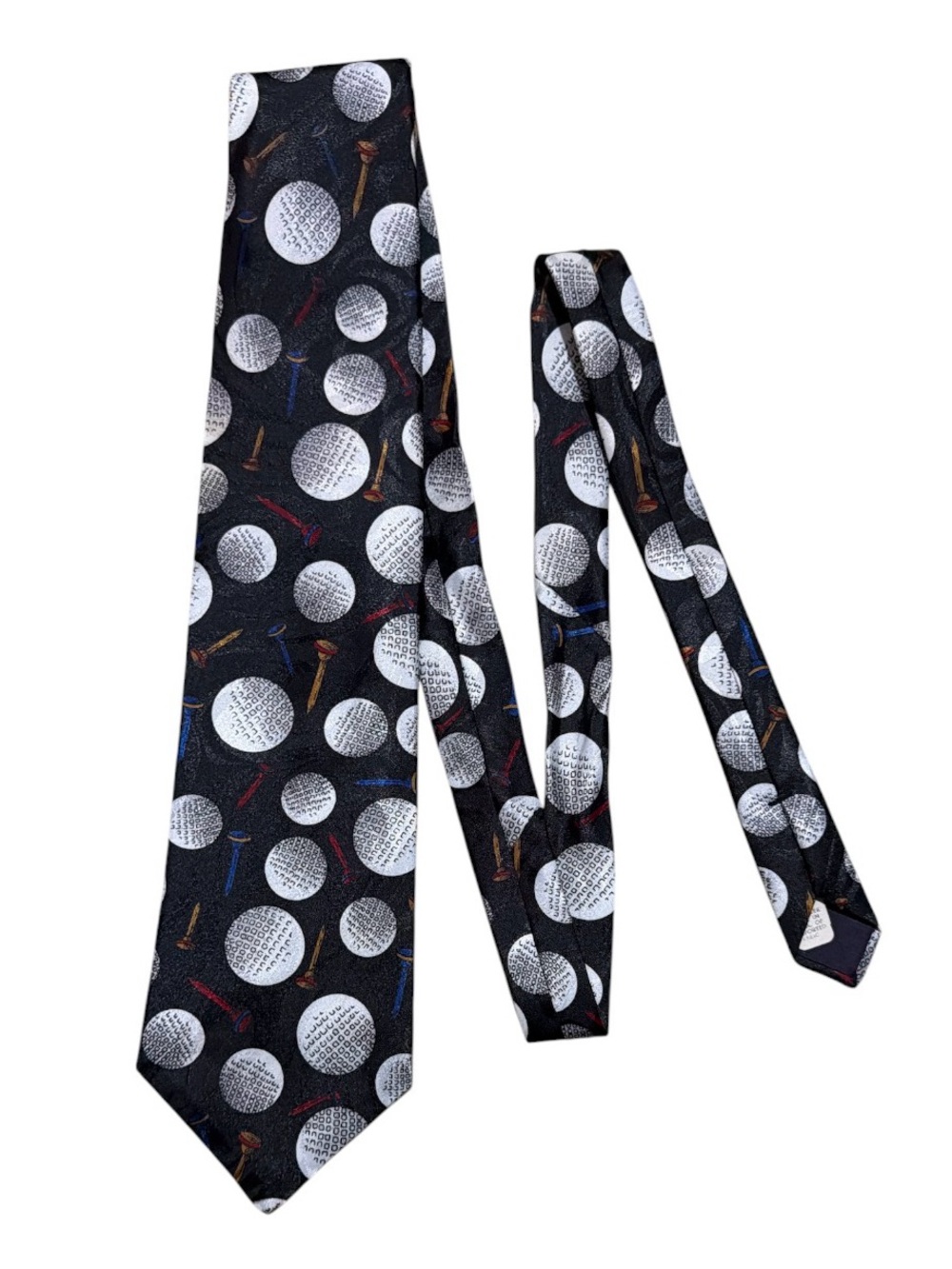 Cypress Hill Collection Men’s Golf Ball Tie 4” Novelty Necktie